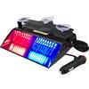 yifengshun 16 LED Luce Strobo Lampada Emergenza Lampeggiante Alta Luminosità 12V Spia di Avvertimento per Camion Rimorchio Tetto Interno / Parabrezza / Cruscotto Con Ventosa