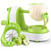 OUKEYI Pelapatate per mele, pelapatate multi-funzione, verdure, sbucciatore di frutta,peeling macchina rapida impostazione manuale con 8 lame,