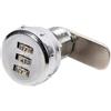 Yosoo Serratura Meccanica In Lega Di Zinco Su Ripostiglio,Maniglie Antiscasso Codice A 3 Cifre E Facile Da Installare Bloccaggio Codice Sicurezza Fornite 3 Modelli Da Scegliere (dimensione : 12~16mm)