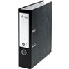 Leitz VON Leitz 10530095 - Cartella A4, 100% carta riciclata, larghezza dorso 80 mm, per 600 fogli, certificato Blue Angel & FSC, per scuola, studio e casa, nero, 10530095