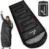 Sportneer Sleeping Bag, Sacco Nanna Ragazza, Colore: Rosa, 216x83cm