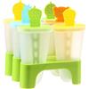 Bluelves Stampi per Ghiaccioli, Formine Ghiaccioli Riutilizzabili, Silicone Stampi per Gelato Senza BPA, Stampo Ghiaccioli con Bastoncino per Bambini Adulti