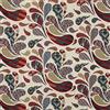 Kt KILOtela - Tessuto Arredo Tappezzeria, Jacquard Gobelin, Rivestire Poltrone, Divani, Testiera Letto, Cuscini, 100 cm Lunghezza x 280 cm Larghezza, Cachemire, Multicolore, Beige - 1 Metro