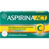 AspirinaACT C per Febbre e Influenza con Vitamina Compresse Effervescenti 10 pz effervescenti