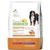 Exclusion Diet TRAINER NATURAL CANE SENSITIVE NO GLUTEN MEDIUM MAXI MATURE SALMONE 12 KG