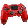 Xtreme Videogames Joypad Controller Wireless BT Red Compatibile Plays 4 Mod. 90424r