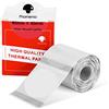 Phomemo M110 M120 M200 M220 M221 Carta Rotonda Trasparente 40x40mm(1.57x1.57) Carta Adesiva Termica per Stampanti di Etichette