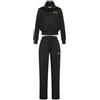 Lonsdale Carbost Tracksuit Nero L Donna