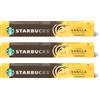 Starbucks 10 capsule starbucks creamy vanilla nespresso, per caffè espresso