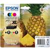 EPSON Multipack Epson nero / ciano / magenta / giallo C13T10H64010 604 XL ~1550 pagine 4ml