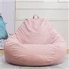 Highdi Pouf Poltrona Sacco, Bambini & Adulti Bean Bag Fodera per Sacco di Fagioli per Decorazione della Soggiorno Camera Giardino Salotto Balcone, Senza Ripieno (100x120cm,Rosa)