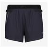 Cmp Bermuda Running Con Slip Antracite/Nero Uomo