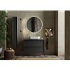 Tecno Arredo 3 Arredo Bagno Mobile bagno 2 cassetti con lavabo STEEL