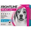 Frontline Tri-Act antiparassitario per Cani 10-20 Kg 3 fiale