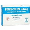 Simecrin 50 Compresse Masticabili Meteorismo 40mg