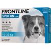 Frontline Spot-On Cani Antiparassitario Per Cani Medi Da 10-20kg 4 Pipette Da 1,34ml