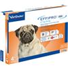 Effipro Duo Antiparassitario per cani dai 2-10Kg 4 pipette