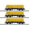 maerklin MARKLIN 48459 DB set 3 carri ribaltabili Fas/Fakks livrea gialla soc. Wieber