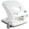 Rapesco 1526 ECO X5-40ps Perforatrice a 2 Meno Sforzo, Capacità 40 Fogli, Bianco