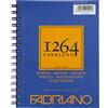 Fabriano Honsell 19100634-Blocco Schizzi 1264 con Spirale longitudinale, 90 g/mq, DIN A5, Fogli Disegno in Bianco Avorio, Senza acidi, Grana Leggera, per Tutte Le Tecniche a Secco, Carta, 60 unità