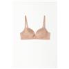 Tezenis Reggiseno Balconcino Leggermente Imbottito In Pizzo Riciclato Wien Donna Naturale
