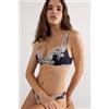 Intimissimi Reggiseno Super Push-up Gioia Pretty Flowers Blu