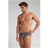 Intimissimi Slip In Cotone Light & Fresh Grigio Scuro
