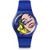 Swatch Roy Lichtenstein Pop Art Orologio Solo Tempo SUOZ352