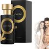 Ashopfun Golden Lure Pheromone Perfume, Lure Her Perfume, Romantic Pheromone Glitter Perfume, Golden Lure Pheromones to Attract Men for Women (For men-Black)