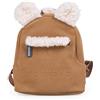 Childhome My First Bag Zaino per Bambini, Adeguado per Scuola, Asilo Nido, con Due Scomparti, Spazio per Pranzo e Bottiglia d'Acqua, Fibbia di Sicurezza Rimovibile, Idrorepellente, Pelle Scamosciata
