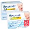 Narhinel Aspiratore Nasale per Neonato e Bambini con 2 Ricambi Soft, Aiuta a Liberare il Naso Chiuso, rimuovendo delicatamente le secrezioni nasali