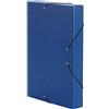 PARDO Bruno 965103 di progetti-Cartella con elastico, 50 mm, colore: blu