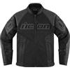 Icon Mesh Af™ Leather Jacket Nero L Uomo