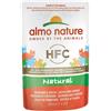 Amicafarmacia Almo Nature HFC Natural Salmone e Zucca alimento umido per gatti adulti 55g