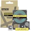 EPSON Nastro Epson Grigio su giallo LK4YAS C53S672104