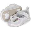Sterntaler Baby Ballerina Farfalla, Mocassino Basso Bimba 0-24, Bianco, 16 EU