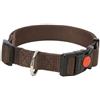 PetUp Collare in nylon regolabile a sgancio PetUp - marrone - 20-30 cm x 1,5h cm - 1° ORDINE? scegli lo sconto BZR5 / BZR20 + 200 punti fedeltà