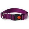 PetUp Collare in nylon regolabile a sgancio PetUp - viola - 30-40 cm x 1,8h cm - 1° ORDINE? scegli lo sconto BZR5 / BZR20 + 200 punti fedeltà