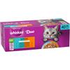 Whiskas 1+ Duo Surf & Turf in gelatina cibo umido per gatti multipack (bustine 85 g) 2 confezioni (24 x 85 g)