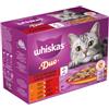 Whiskas 1+ Duo Classic Variazioni in gelatina cibo umido per gatti multipack (bustine 85 g) 4 confezioni (48 x 85 g)