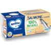 MELLIN SpA MELLIN OMOGENEIZZATO DI SALMONE E VERDURE 4 X 80 G