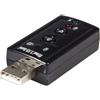 StarTech.com Adattatore audio stereo USB 7.1 canali, Scheda audio esterna, Scheda audio, stereo, USB 2.0 (ICUSBAUDIO7)