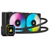 Corsair H100i iCue Elite Capellix CPU Liquid Cooler Intel 1151/1200 AMD AM4/sTRX4 Corsair Renewed