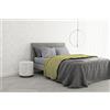 Italian Bed Linen Completo letto 100% Cotone TRENDY CHIC, Matrimoniale, Giallo