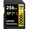 Lexar Professional SD 2000x Scheda di Memoria SDXC 32 64 128 256GB Classe 10