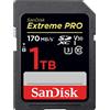 Sandisk SD Extreme Pro Scheda di Memoria 32 64 128 256 512 GB 1 TB Classe 10