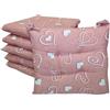 Russo Tessuti Set 6 Cuscini Copri SEDIE Laccetti Imbottiti Coprisedie Love Casa Cuori Paris-Rosa Cipria