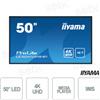 IIYAMA LE5041UHS-B1 - Iiyama - Monitor da 50 Pollici - 4K UHD - Speaker - Media Playback