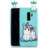HopMore Compatibile con Cover Samsung Galaxy S9 Plus / S9 + Silicone Disegni 3D Panda Animal Divertenti Fantasia Gomma Morbido Custodia Antiurto Protettiva Case Molle Caso - Unicorno