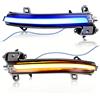 Asasytal Indicatori di Direzione Per F20 F21 F22 F23 F30 F31 F32 F33 F36 X1 E84 i3 M2 F87 Indicatore Laterale Dinamico Luce, Indicatore Sequenziale Dello Specchio,Blu e Giallo,2 Lampade